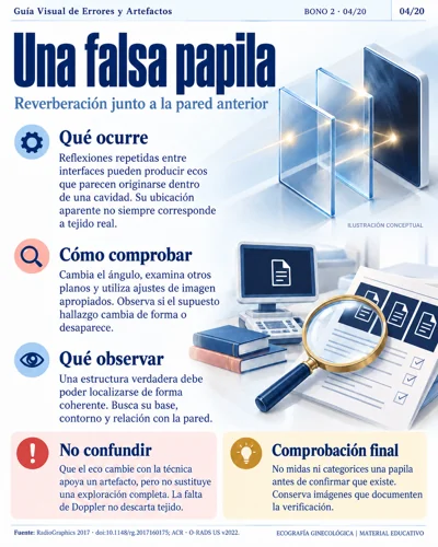 Una falsa papila