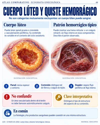 Cuerpo lúteo y quiste hemorrágico