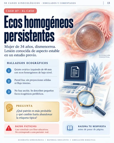Caso 07 · Ecos homogéneos persistentes · Desafío
