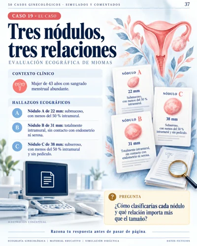 Caso 19 · Tres nódulos, tres relaciones · Desafío