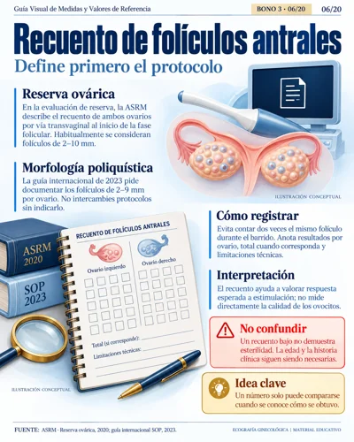 Recuento de folículos antrales