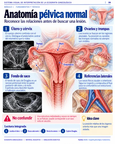 Anatomía pélvica normal